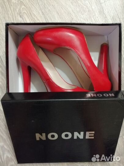 Туфли кожаные NO ONE