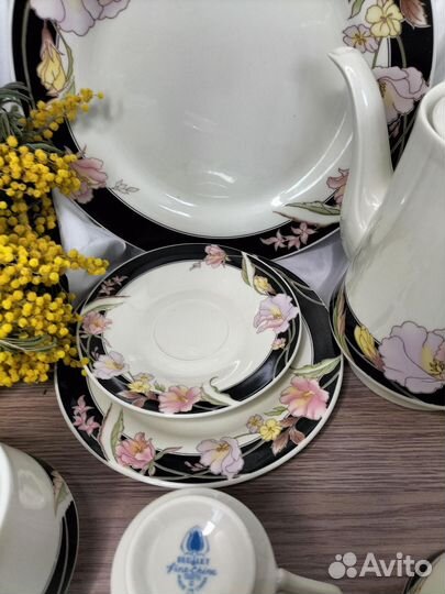 Винтаж чайный сервиз фарфор 22 предмета