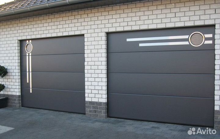 Секционные ворота