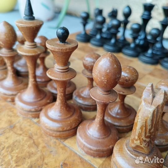 Шахматы деревянные