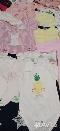 Вещи пакетом для девочки от рождения до 2х лет