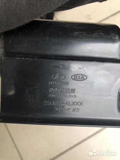 Защита (кожух) радиатора Хендей Солярис 2011-2015г