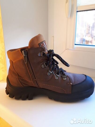 Утепленные ботинки р-р 34