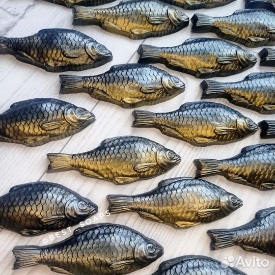 Мыло ручной работы рыба вобла для мужчин