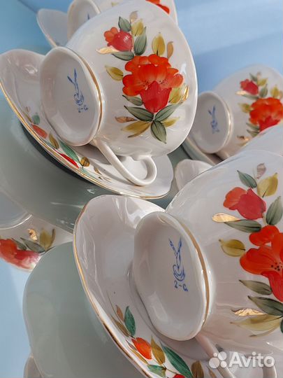 Сервиз чайный Светловодск(Крэмгесовский фз)