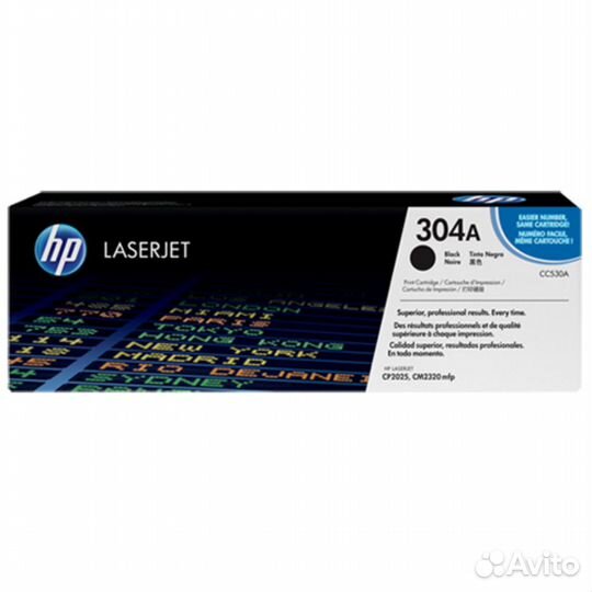 Лазерный картридж HP 304A черный 116590