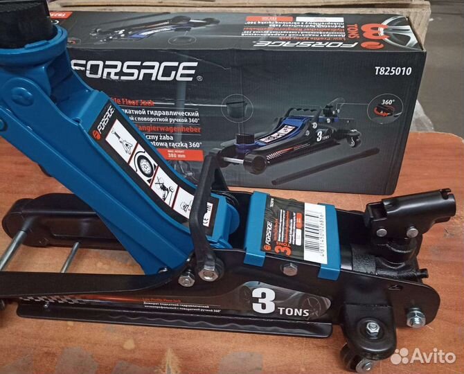 Домкрат подкатной 3 тонны