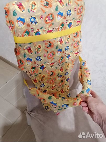 Детская накидка на стул. Чехол, сидушка