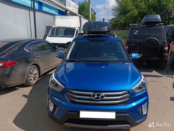 Автобокс на крышу Hyundai Creta