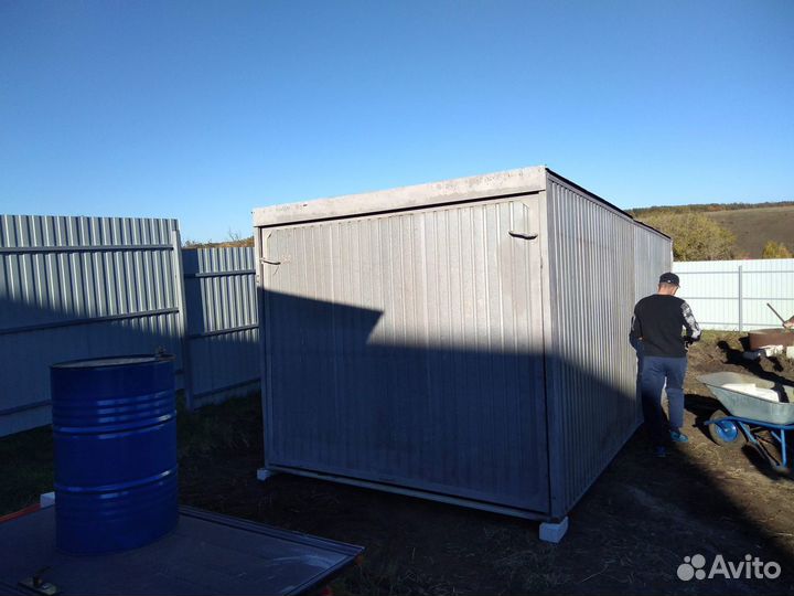 Гараж ракушка новый пенал хозблок