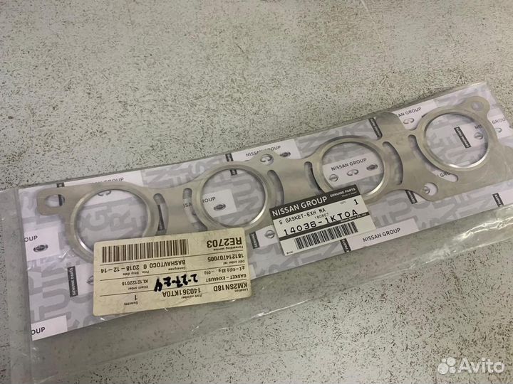 Прокладка выпуск. коллектора 140361KT0A Juke F15