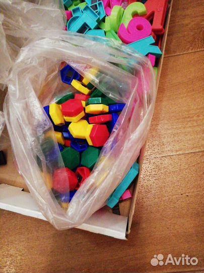 Магнитная доска с буквами