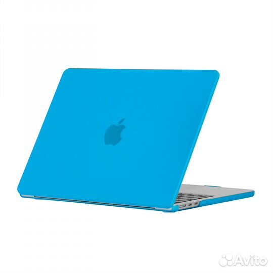 Чехол для MacBook Pro 16 2019 (матовый голубой)