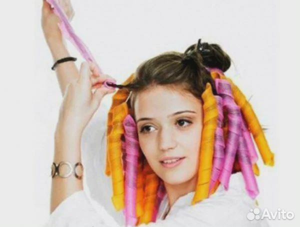 Бигуди Волшебные бигуди-спиральки