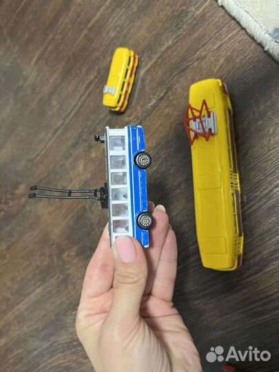 Набор транспорта металлического