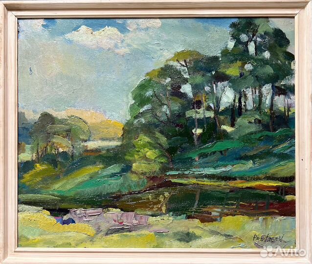 Картина маслом пейзаж