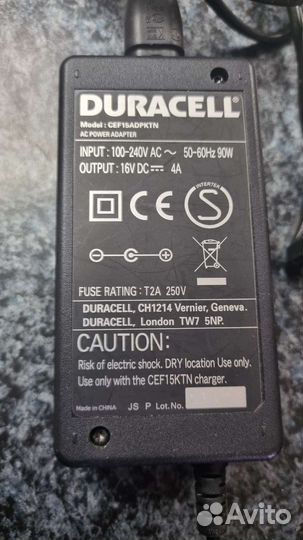 Зарядное устройство duracell Camelion за 2шт