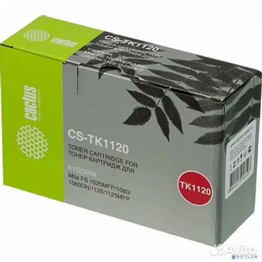 Cactus TK-1120 Тонер картридж Kyocera Mita FS 1025