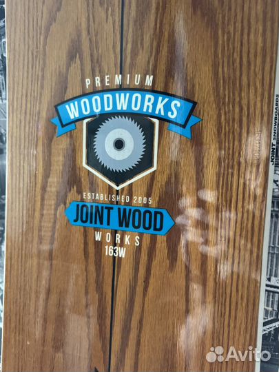 Сноуборды Joint woodworks 158w и 163w