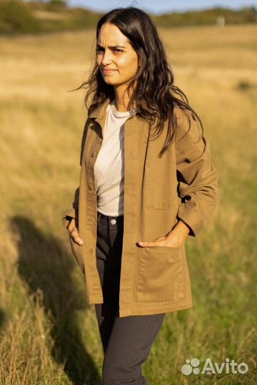 Куртка хлопок organic cos/arket/uniqlo