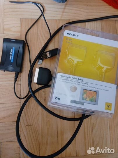 Конвертер hdmiscart с кабелем scart Belkin