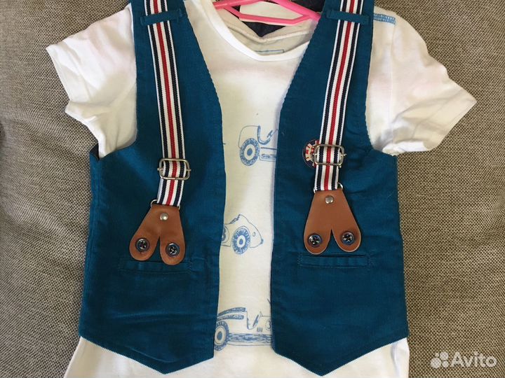 Жилетка для мальчика 3-4 года