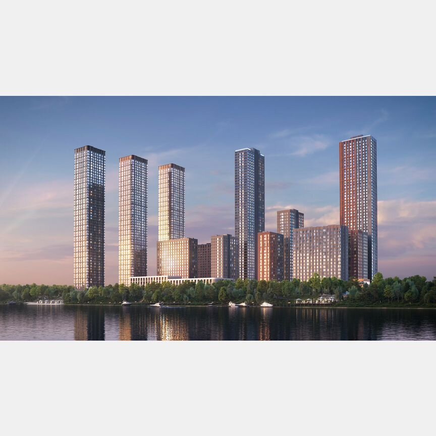 2-к. квартира, 62,1 м², 51/52 эт.