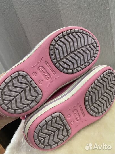 Crocs сапоги для девочки