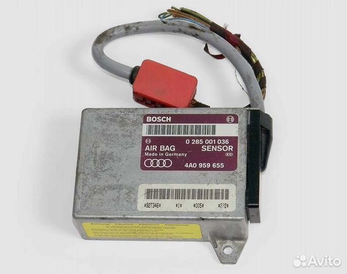 Блок управления Airbag Audi 100 C4 2.0