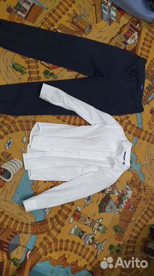 Пиджак, рубашки, брюки для школы 134/140 выпускной