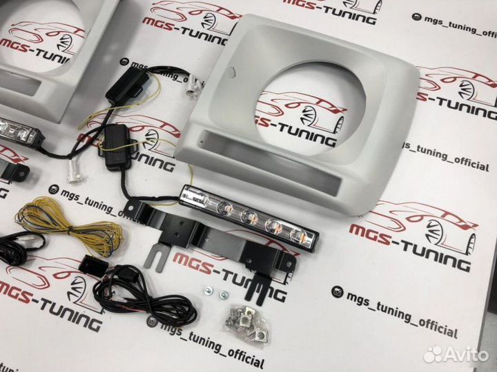 Очки с бегающими дхо Mercedes G-class w463