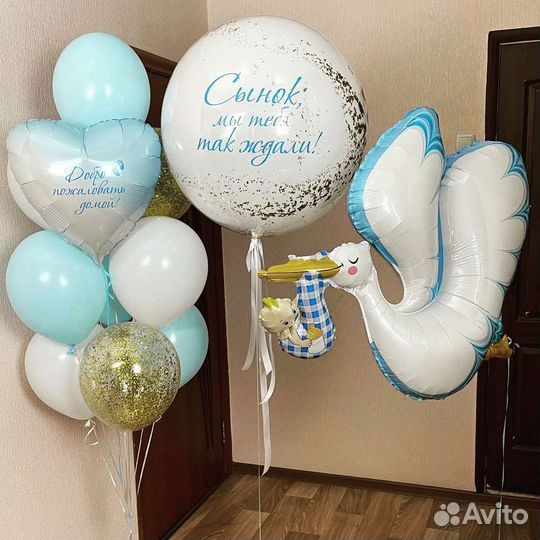 Шары на выписку гелиевые шары шарики