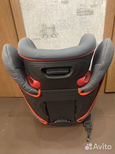 Автокресло детское Cybex Solution B-Fix Steel Grey