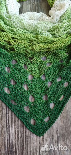 Платок ручной работы