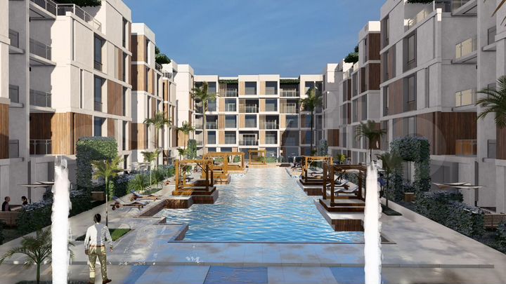 Квартира-студия, 46 м² (Египет)