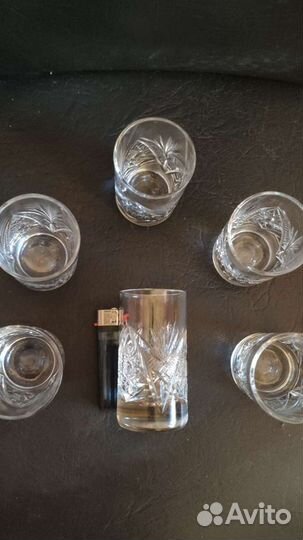 Стопки хрусталь СССР