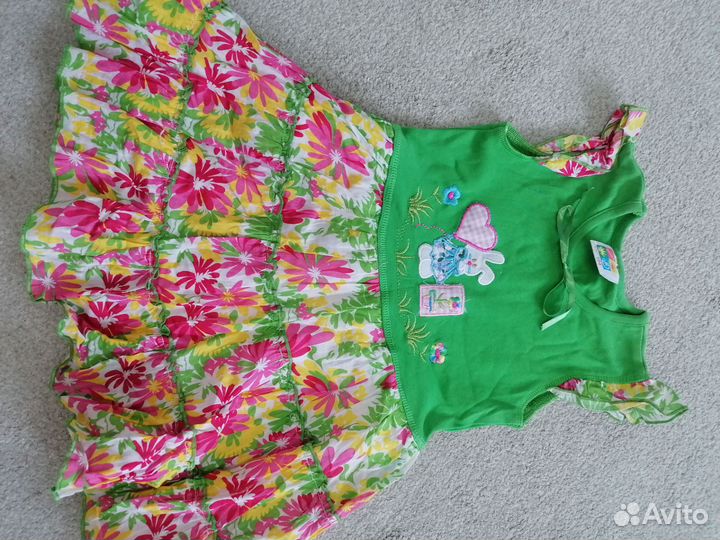 Платья пакетом для девочки 98 104