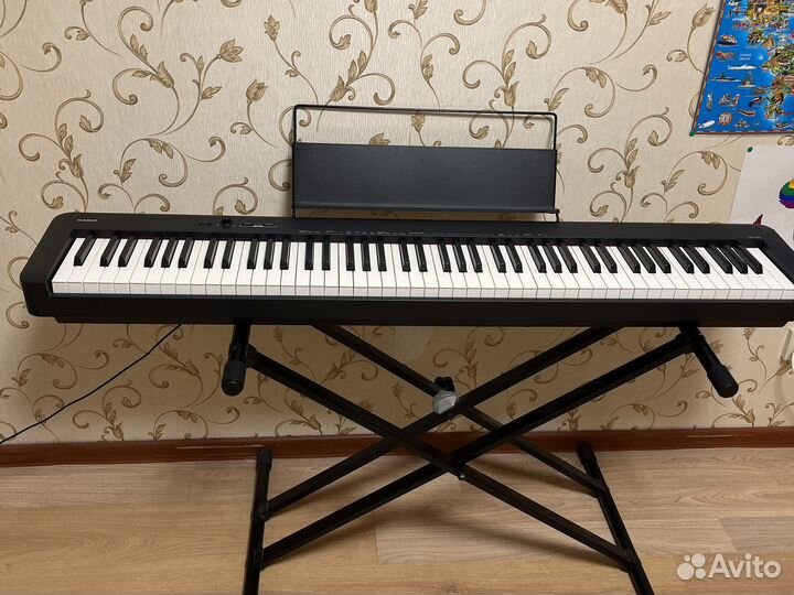 Цифровое фортепиано casio cdp s100bk 88 клавиш