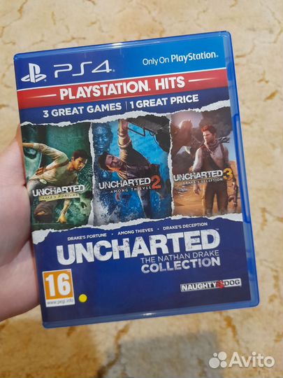 Uncharted коллекция ps4 игры на ps 4