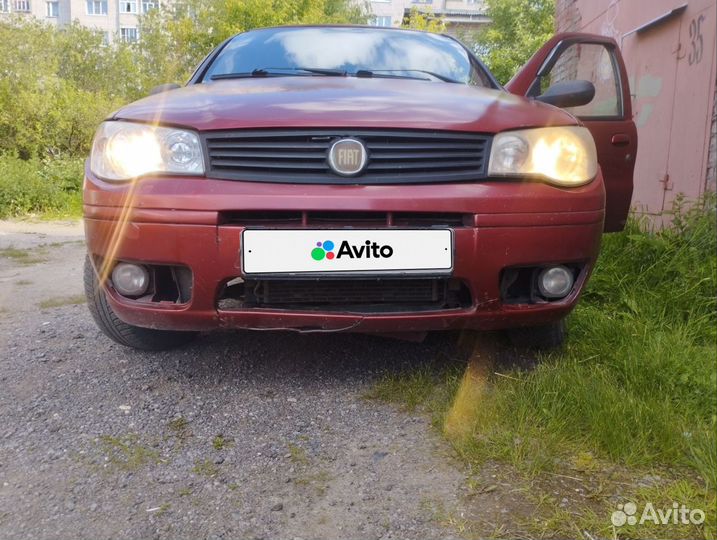 FIAT Albea 1.4 МТ, 2008, битый, 123 000 км