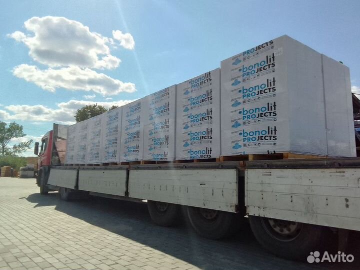 Газобетон Бонолит с Доставкой GZB-2471