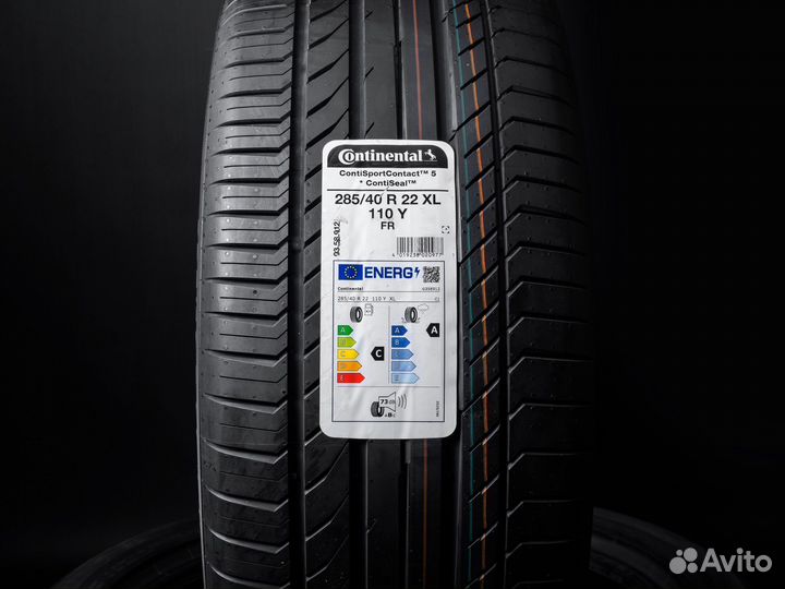 Continental ContiSportContact 5 ContiSeal 255/45 R22 и 285/40 R22