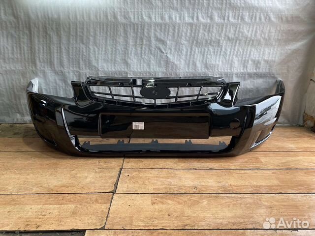 Бампер передний черная пантера Лада Приора