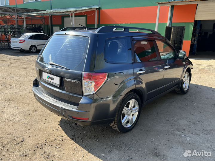 Subaru Forester 2.5 AT, 2009, битый, 380 000 км