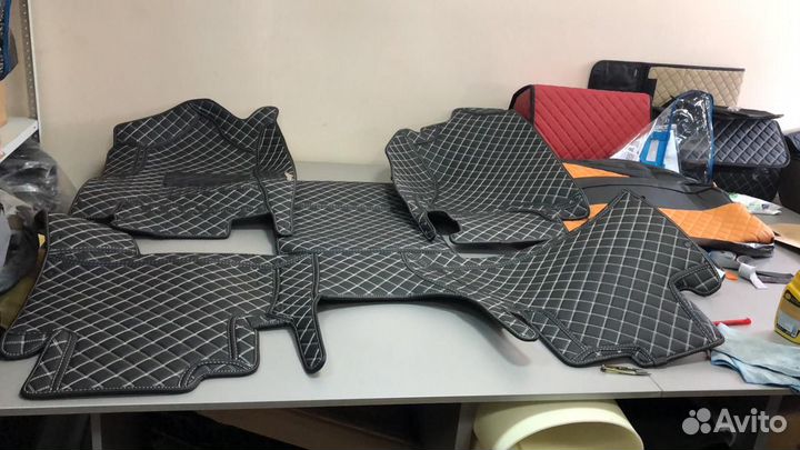 3D Коврики Lexus Салон Багажник из Экокожи