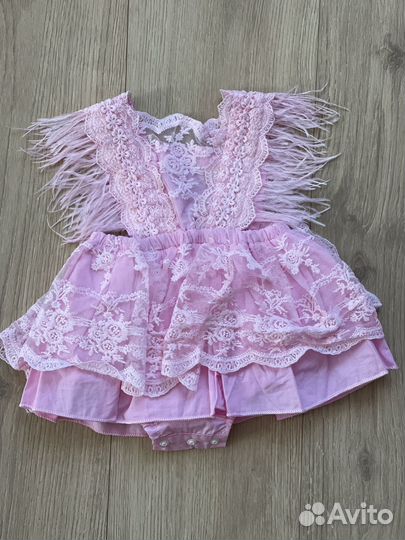 Платье боди для девочки