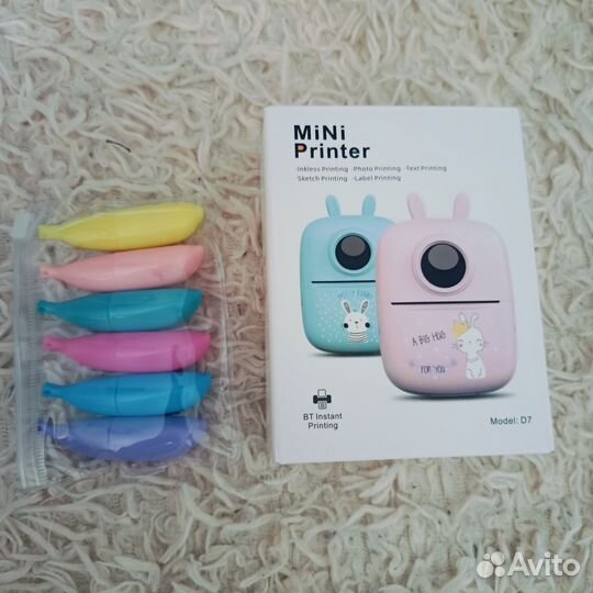 Портативный мини принтер
