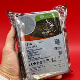 Жесткий диск 18Тб Seagate IronwolfPro ST18000NE000