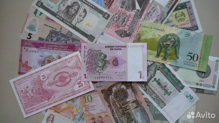 Лот №3. 20 банкнот. Пресс. UNC