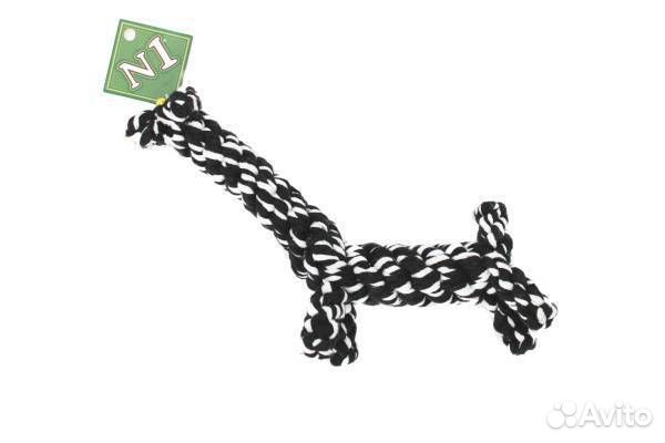 8895 №1 Грейфер в форме жирафа. черн.бел. 22 см